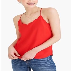 J. CREW FACTORY Scalloped Cami Top